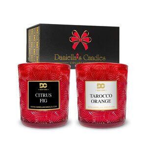 DANIELLA'S CANDLES Fruit Collection Candle Gift Set